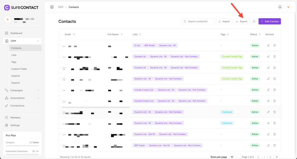 Contacts Dashboard annotation on 2025 12 09 at 18 50 48