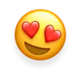 Homepage floating like emoji