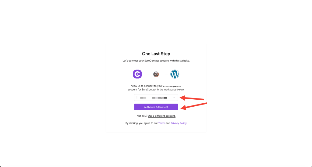 How to Install and Connect the SureContact WordPress Plugin annotation on 2026 01 14 at 12 55 40