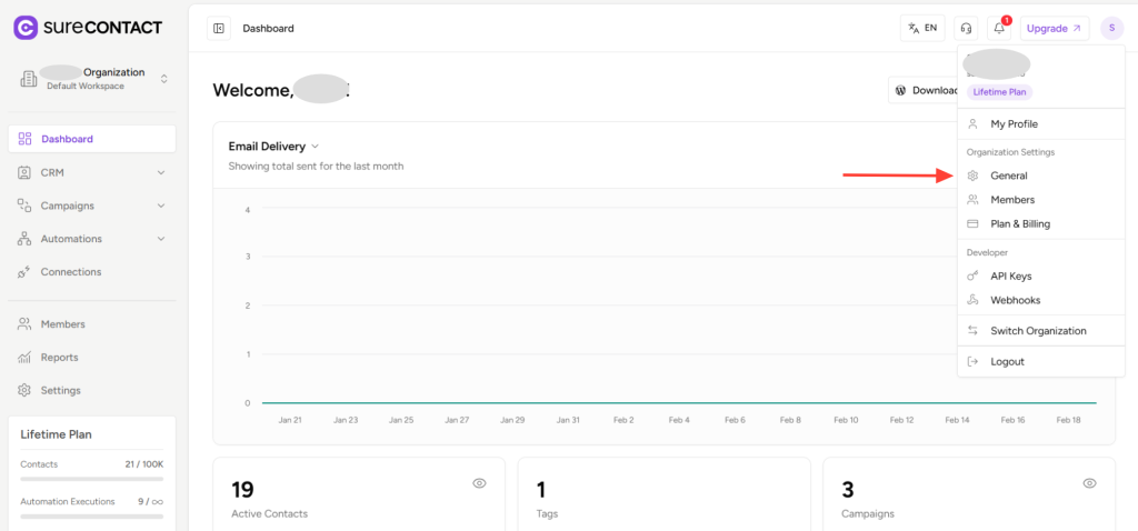 Workspace-Level Contact Allocation in SureContact copy of zight 2026 2 19 at 12.41.19 pm