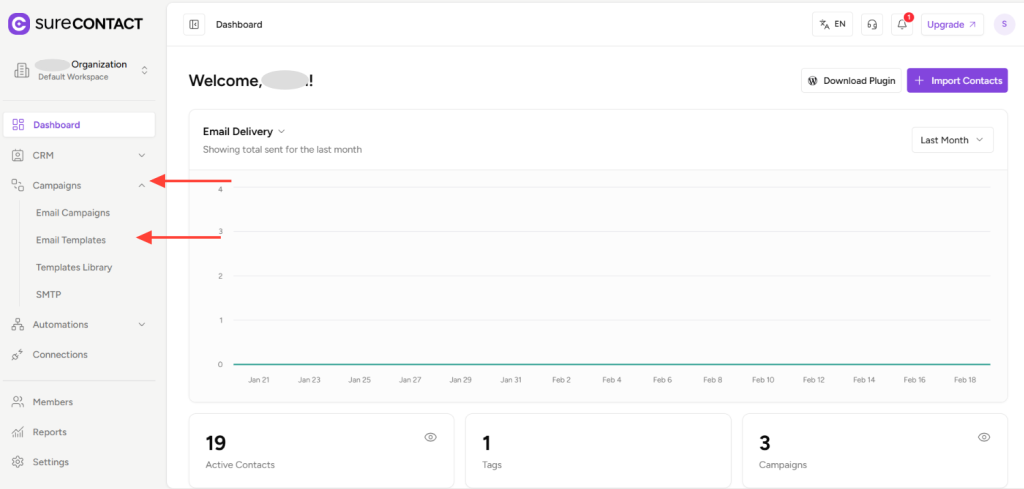 How to Share Email Templates in SureContact copy of zight 2026 2 19 at 6.48.56 pm