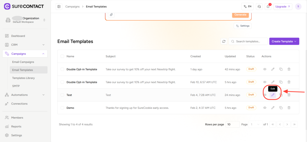 How to Share Email Templates in SureContact copy of zight 2026 2 19 at 6.54.17 pm (1)