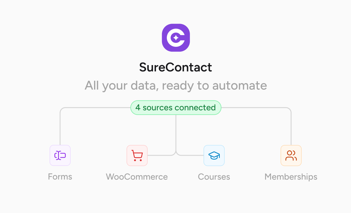 Email Automations wordpress data