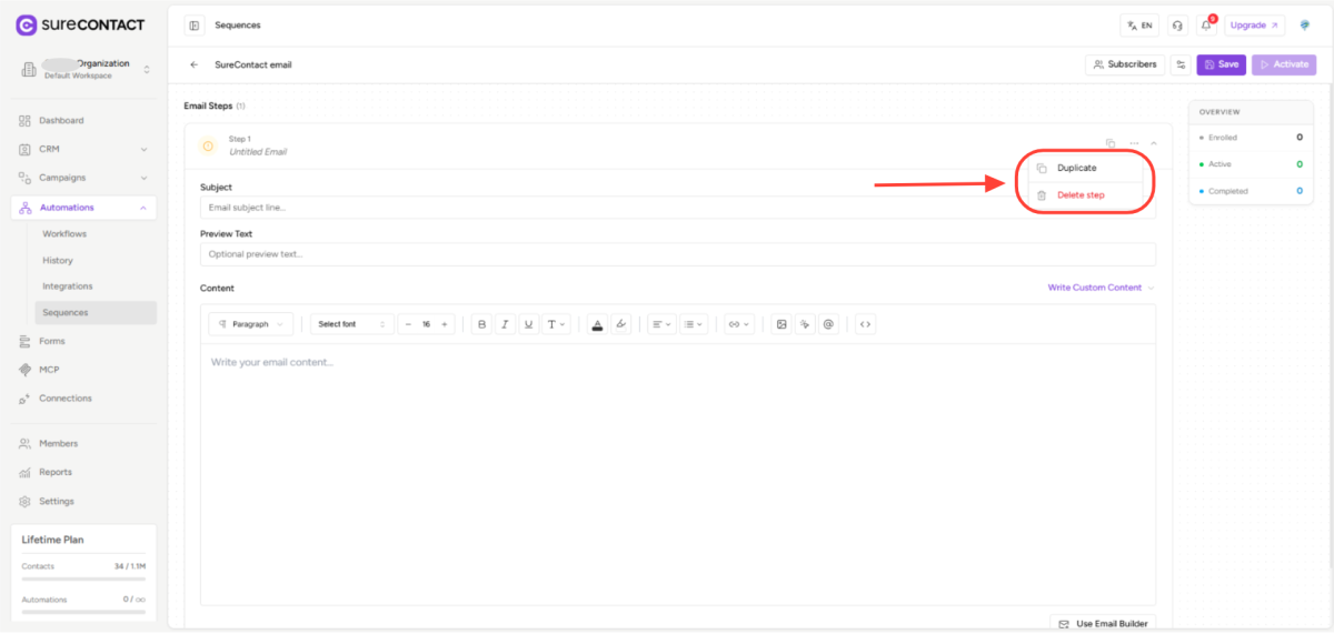 Email Sequences Guide zight 2026 4 1 at 11.41.29 am