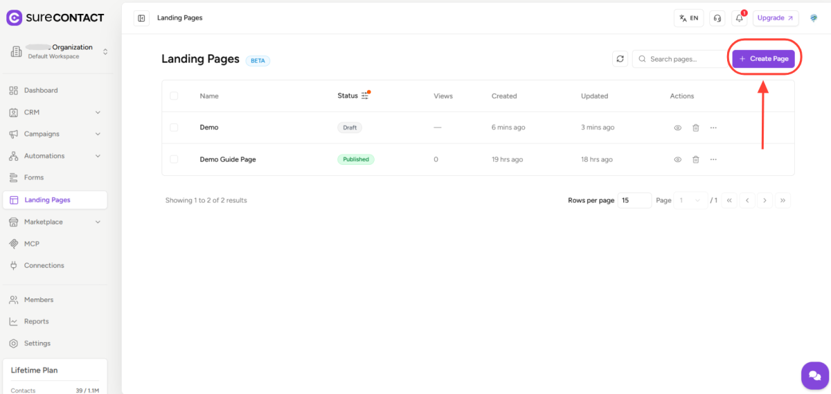 Landing Pages User Flow Guide zight 2026 4 24 at 1.12.26 pm