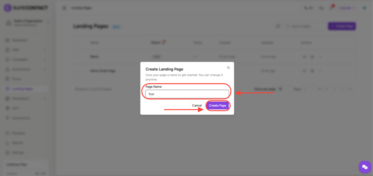 Landing Pages User Flow Guide zight 2026 4 24 at 1.15.05 pm