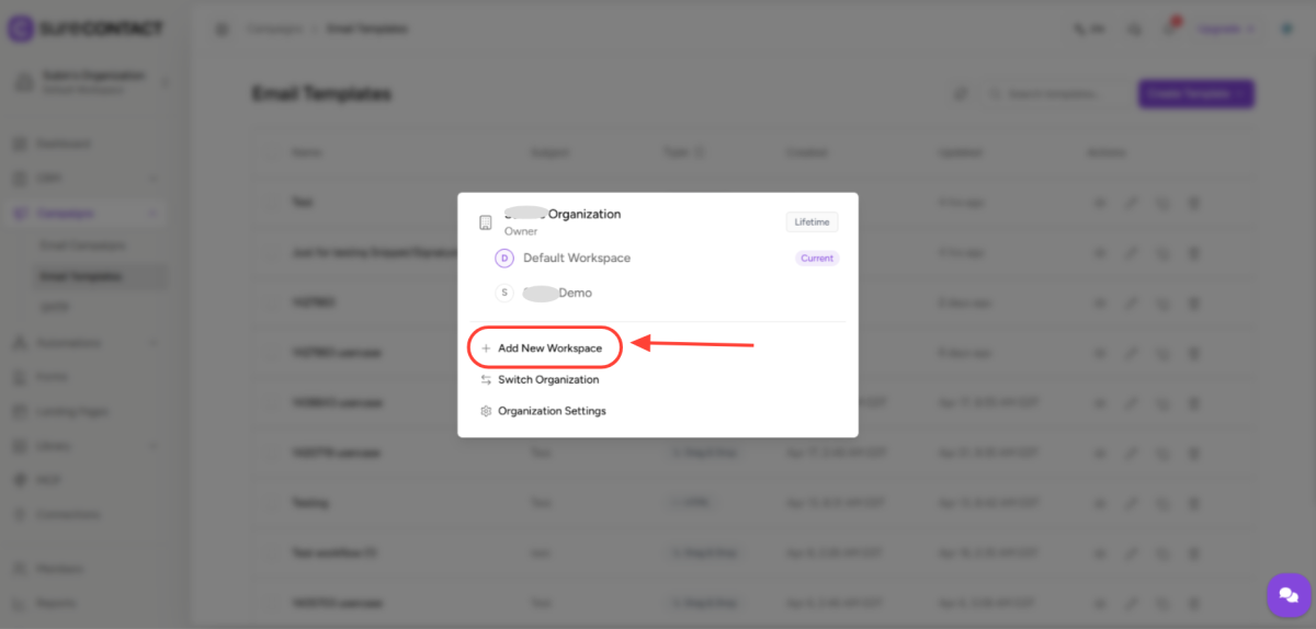 SureContact Organization Workspace Setup Guide zight 2026 4 30 at 10.40.33 pm
