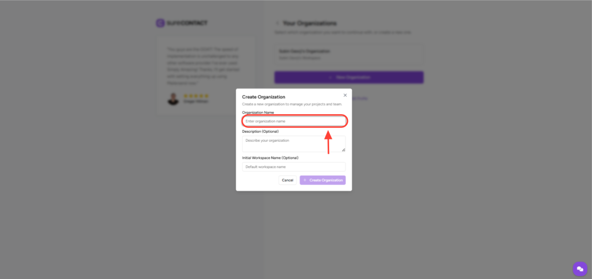 SureContact Organization Workspace Setup Guide zight 2026 4 30 at 6.53.25 pm