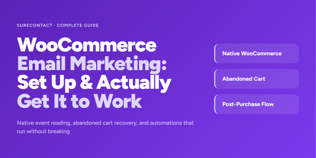 How to Set Up Email Marketing for WooCommerce (And Actually Get It to Work)